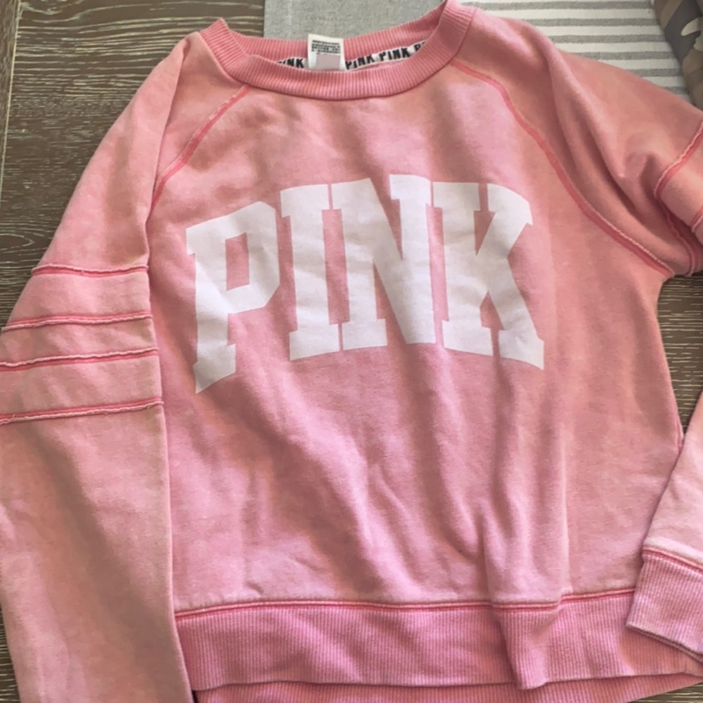 PINK crewneck sweatshirt